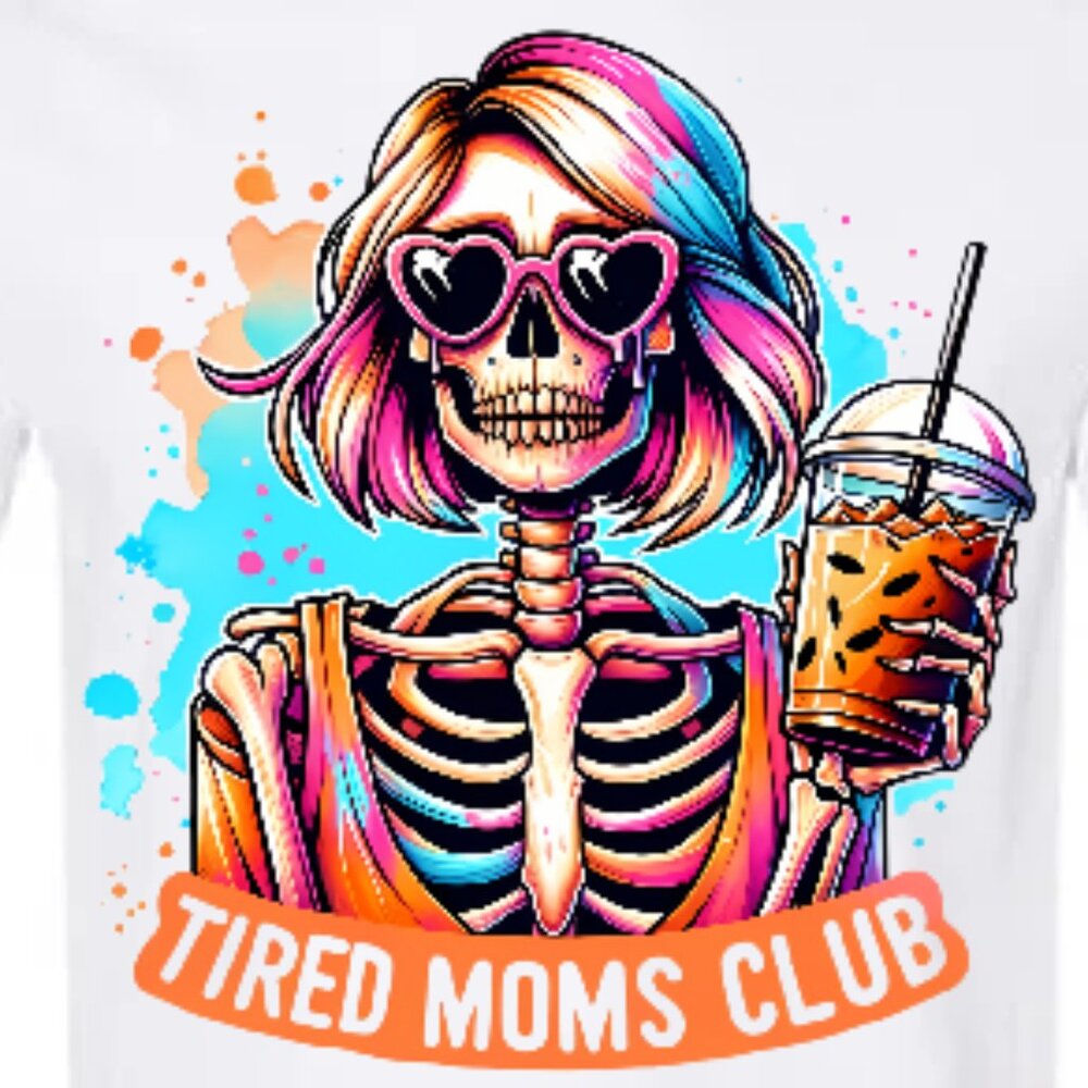 Halloween Graphic Tired Moms Club